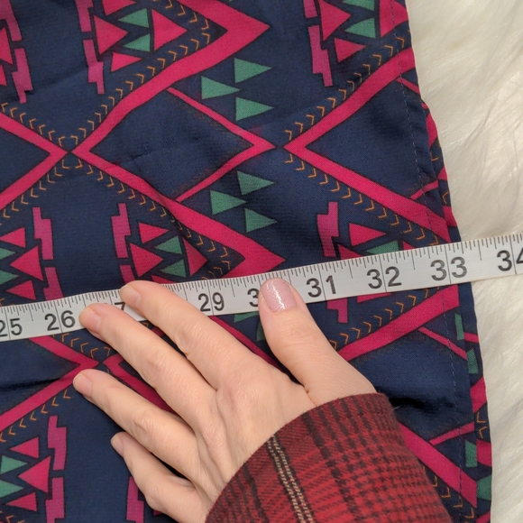 Altar'd State Purple & Navy Dress - Picture 7 of 9